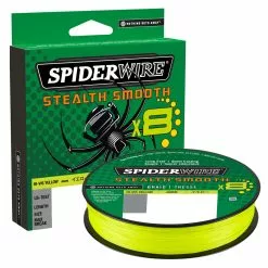 Spiderwire Stealth Smooth 8 Hi Vis Yellow 150 Meter