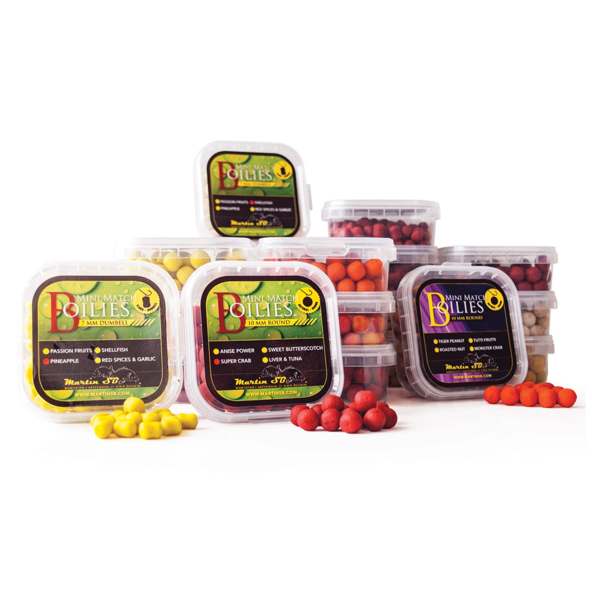 Martin SB Mini Match Boilies Naturel Dumbell 7 MM 3 Martin SB Mini Match Boilies Naturel Dumbell 7 MM