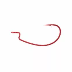 Roofvis groot warenhuis 24 Decoy KG High Power Offset Hook Worm 17 Red
