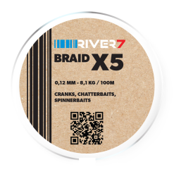 River7 X5 Braid 8 River7 X5 Braid -Roofvis groot warenhuis 82e91253dd6e465c86e24d1fceb20f1f