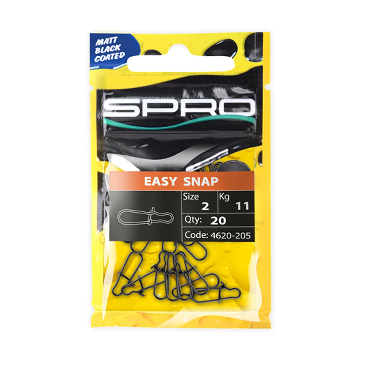Spro Matt Black Easy Snap 4 Spro Matt Black Easy Snap - Afbeelding 2