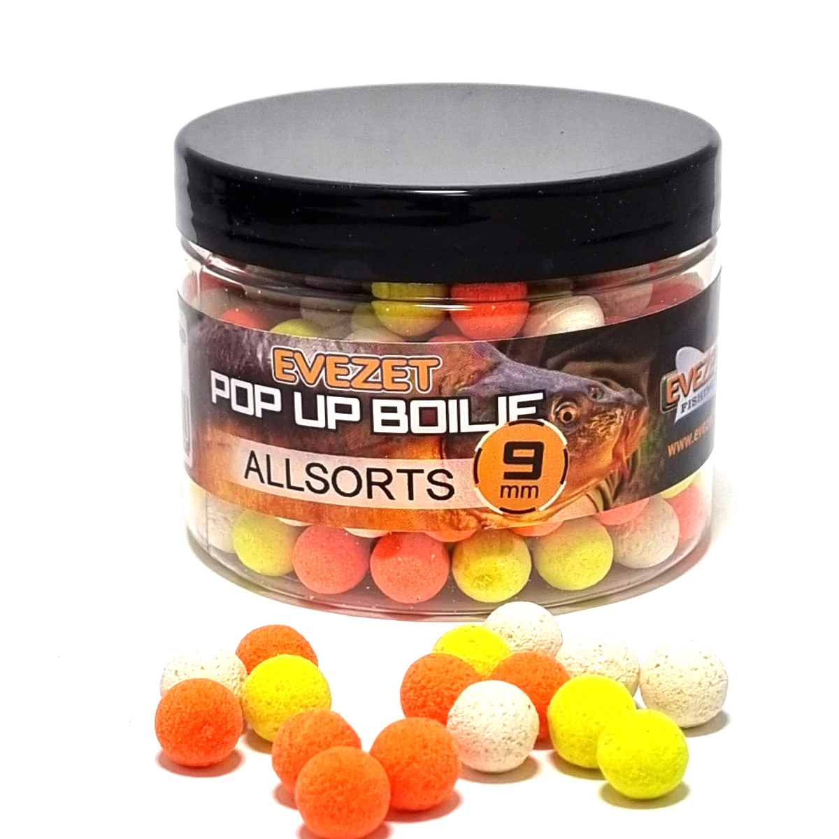 Evezet Mini Pop Up Boilies 9 MM 6 Evezet Mini Pop Up Boilies 9 MM - Afbeelding 4