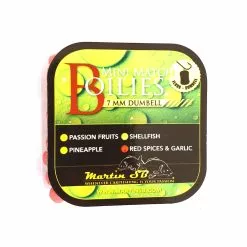 Martin SB Mini Match Boilies Fluor Dumbell 7 MM -Roofvis groot warenhuis c1168137b8a84d41acd9e746e046337f