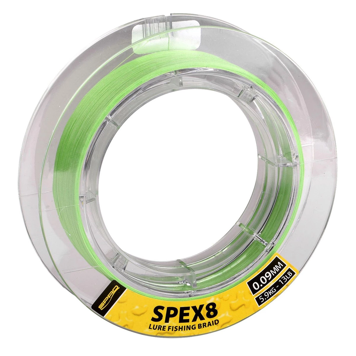 Spro Spex8 Braid Lime Green 150 Meter 5 Spro Spex8 Braid Lime Green 150 Meter - Afbeelding 3