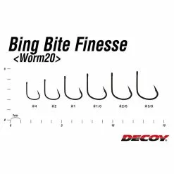 Decoy Big Bite Finesse Worm 20 -Roofvis groot warenhuis e45a0dc971e9431588642e074f78172c