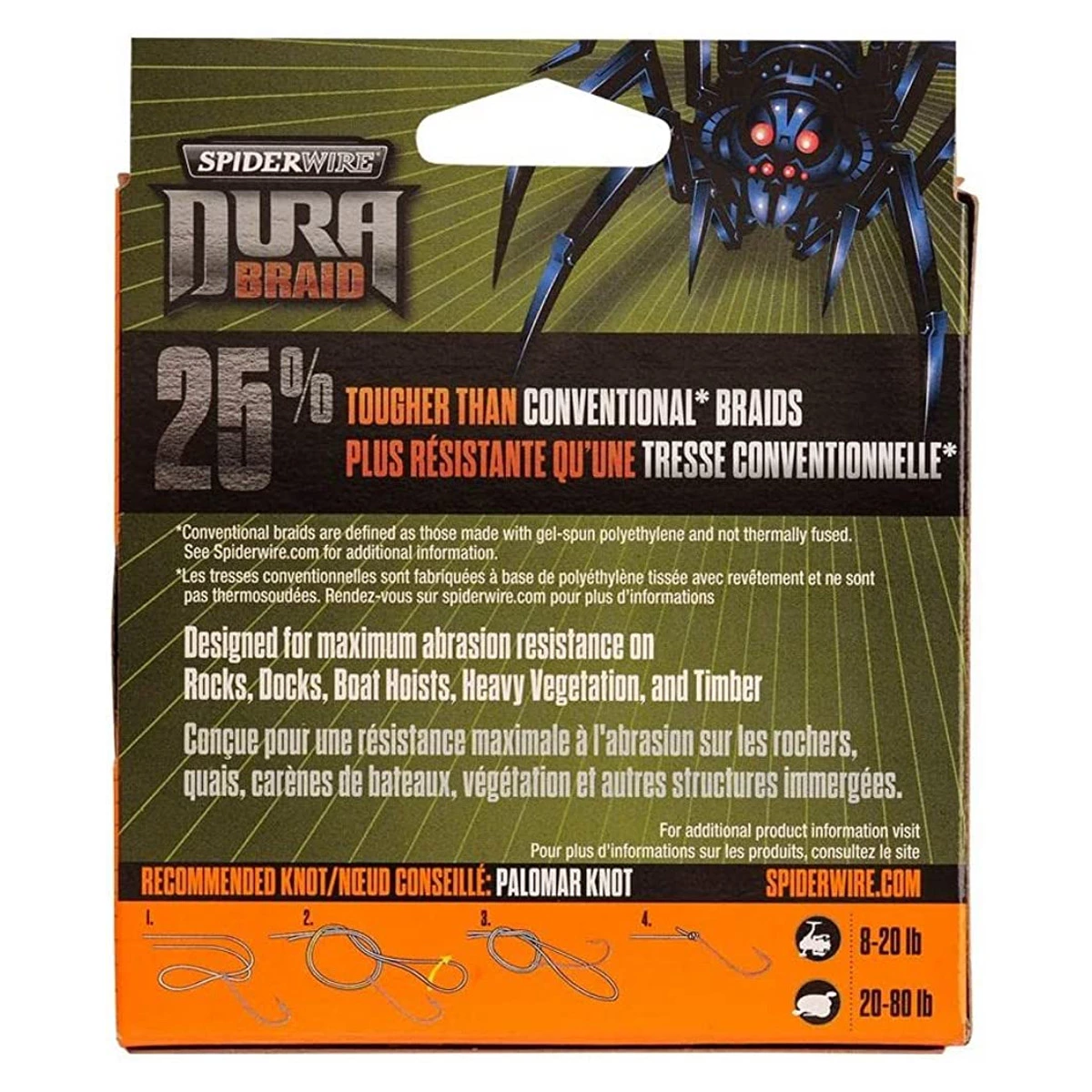 Spiderwire Durabraid Moss Green 275 M 4 Spiderwire Durabraid Moss Green 275 M - Afbeelding 2