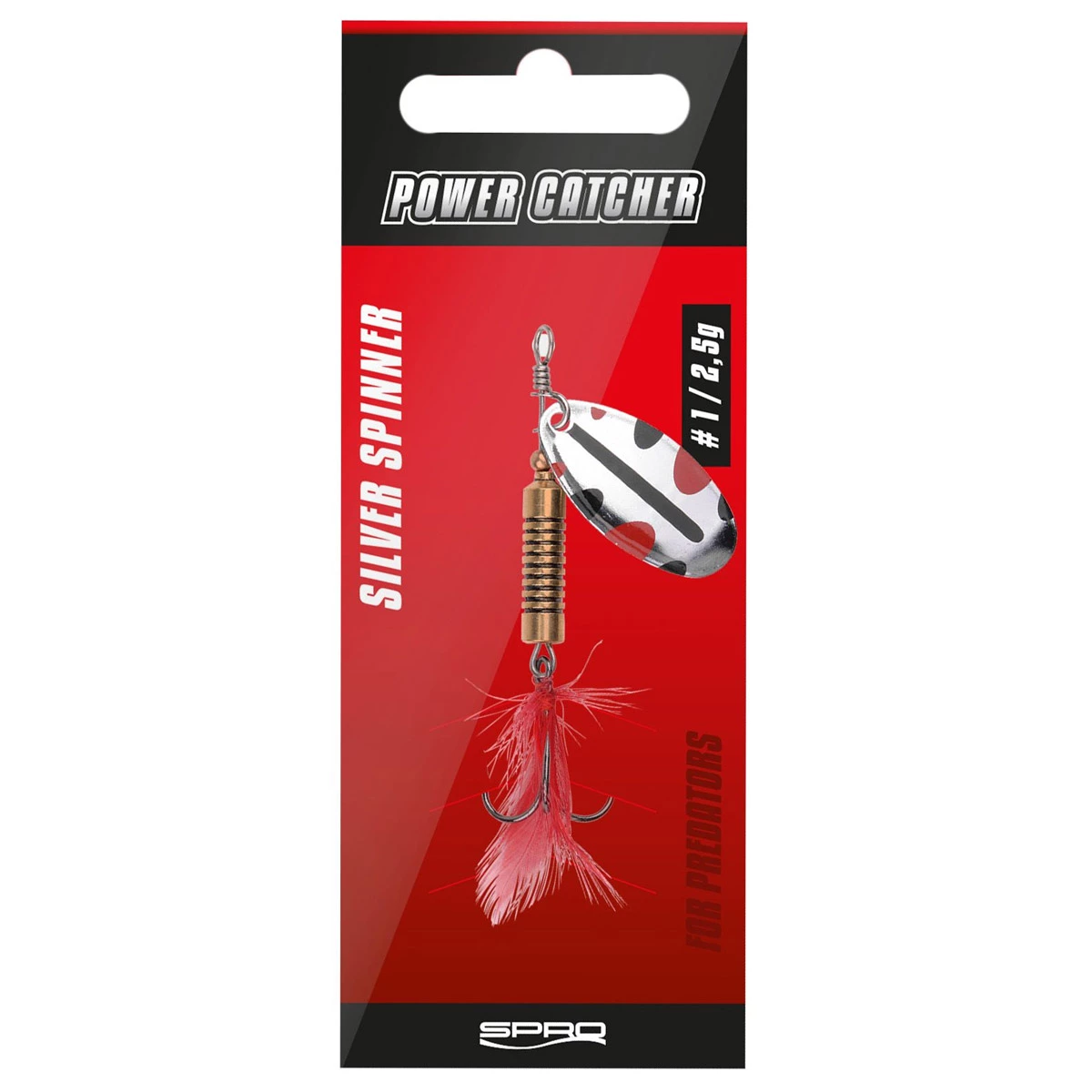 Spro Powercatcher Spinner UV Firetiger 4 Spro Powercatcher Spinner UV Firetiger - Afbeelding 2